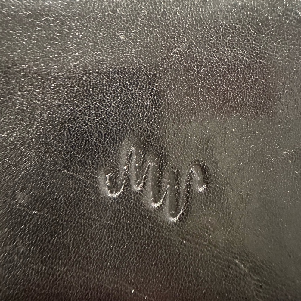 Monsac Original- Elegant Black Leather Tote Bag - Picture 8 of 13
